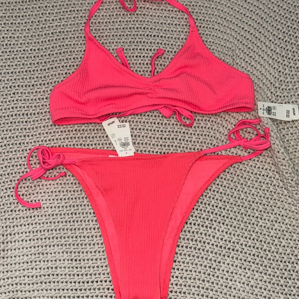 Aerie Pink Bikini Set